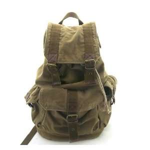 Security Pro USA 2351K (Khaki) Cotton Canvas Backpack:  