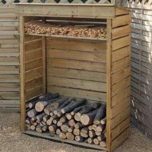 Super Dry Log Store for Firewood Log Storage: .co.uk: Garden 