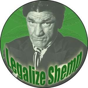  Three Stooges Legalize Shemp Button B 3403: Toys & Games