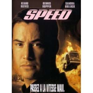  Speed Poster French 27x40 Keanu Reeves Dennis Hopper 