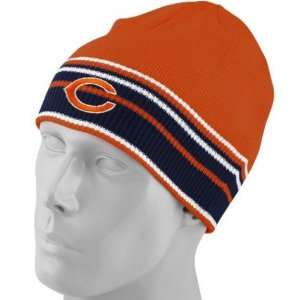  Men`s Chicago Bears Orange Multi Team Color Knit Beanie 