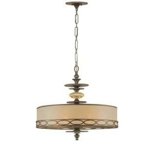  Crystorama 9609 AB Eclipse   Six Light Chandelier, Antique 