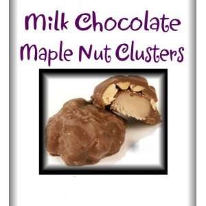 Milk Chocolate Maple Nut Clusters   14 Oz. Box:  Grocery 