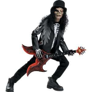 Lets Party By Disguise Inc Cryptic Rocker Child Costume / Black   Size 
