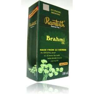  Ramtirth Brahmi Hair Oil 200ml: Beauty