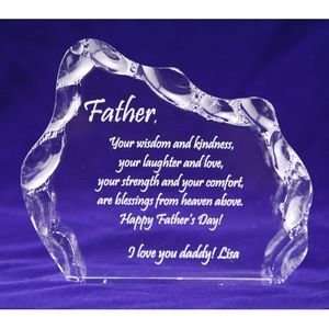  Fathers Day Iceberg Plaque: Baby
