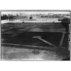  Baseball Parks,Brooklyn National Grounds,1913,birds eye 