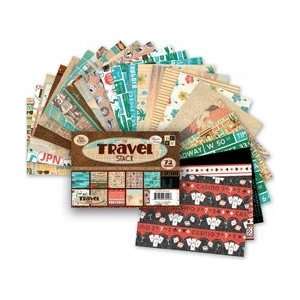 Diecuts With A View Travel Mat Stack 4.5X6.5 72 Sheets/Pad MS003025 