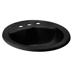 American Standard 0419.888.178 Cadet Oval Countertop Sink with 8 Inch 