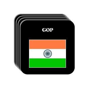  India   GOP Set of 4 Mini Mousepad Coasters: Everything 