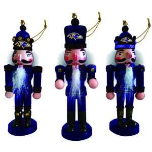  Carolina Panthers Nutcracker Ornaments (Set of 6): Sports 