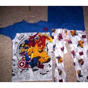  Superheroes Pajamas/3 Piece Set Size 8: Everything Else