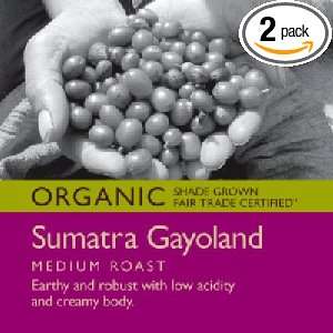 Tonys Coffees & Teas Ground Sumatra Gayoland, 12 Ounce Bags (Pack of 