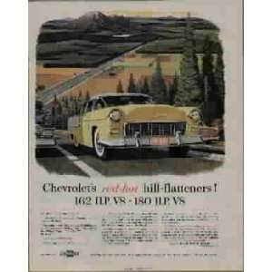 Chevrolets red hot hill flatteners! 162 H.P. V8   180 H.P 
