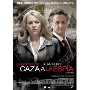 Fair Game Movie Poster (27 x 40 Inches   69cm x 102cm) (2010) Spanish 
