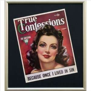  Phoenix Galleries N4414 True Confessions, Aug 41 Framed 