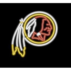   Redskins Official NFL Bar/Club Neon Light Sign: Sports & Outdoors
