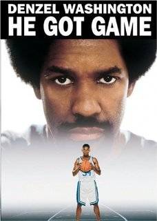 15. He Got Game DVD ~ Denzel Washington