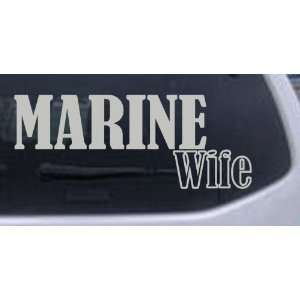 Marine Wife Military Car Window Wall Laptop Decal Sticker 