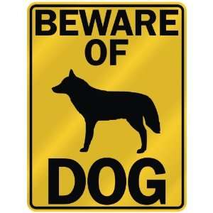  BEWARE OF  WOLFDOG  PARKING SIGN DOG: Home Improvement