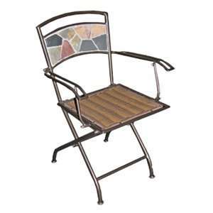  Deeco CP DM10191 Rock Canyon Folding Chair (Pair) with 