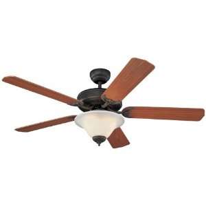  Brushed Pewter Homeowners Deluxe Ceiling Fan: Home 