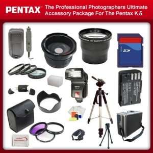  Package For The Pentax K 5 Package Includes 8GB Hi Speed Error Free 