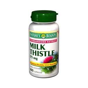  NB MILK THISTLE 175MG 33491 100CP NATURES BOUNTY Health 