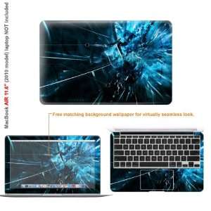  Protective Decal Skin Sticker for Macbook AIR 11 with 11.6 inch 