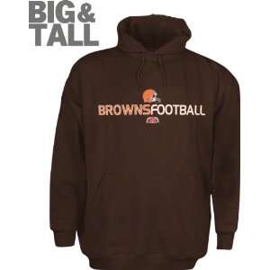 Cleveland Browns Big & Tall Dual Threat Hooded Sweatshirt:  
