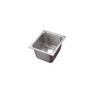 Polarware 121011   1 Compartment Institutional Drop In Sink w/ Square 