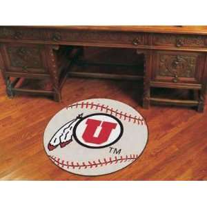 Utah Utes Round Baseball Mat (29): Sports & Outdoors