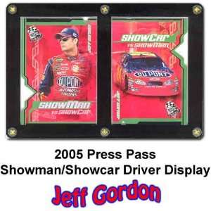  Press Pass Showman Showcar 05 Jeff Gordon Driver Display 