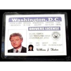  Bill Clinton Monica   Collector Card: Everything Else