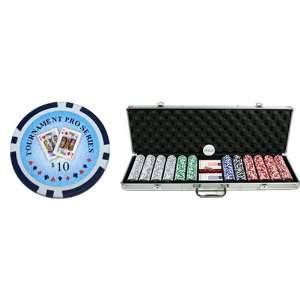  Pro Series 14g Clay Casino Poker Chip Set: Sports & Outdoors