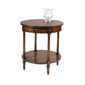  Hekman Furniture Round Lamp Table in Special Reserve 