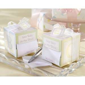  Take Note New Baby On the Block Sticky Notes   Set of 