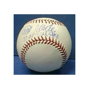  Willie Montanez Autographed Baseball: Sports & Outdoors