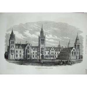  1872 New Charterhouse School Buildings Godalming