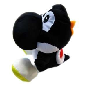  Super Mario Brothers: BLACK YOSHI 12 Plush Toy: Toys 