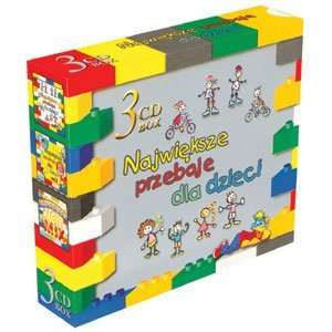  Najwieksze Przeboje dla Dzieci Gift Boxed 3 CD Set vol.1 