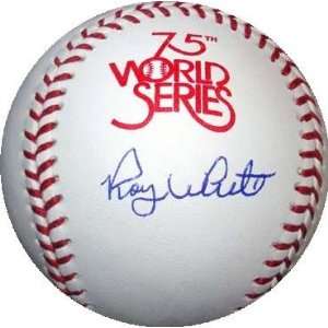    Roy White Signed Baseball   1978 World Series: Sports & Outdoors