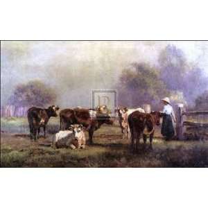  JAN HENDRIK SCHELTEMA   EARLY MORNING MILKING