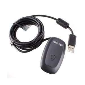   XBOX 360 PC Wireless Gaming Receiver Black for Windows Toys & Games