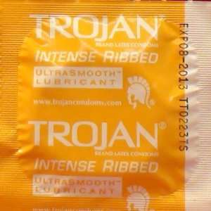   Trojan Intense Ribbed Condom Of The Month Club: Health & Personal Care