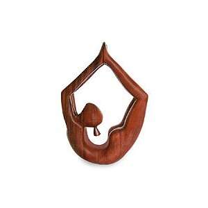  Wood sculpture, The Gymnast Home & Kitchen