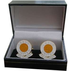  Football Club Cufflinks Leeds United: Sports & Outdoors