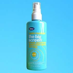 Bliss The Big Screen Water Resistant Broad Spectrum Sunscreen Spray 