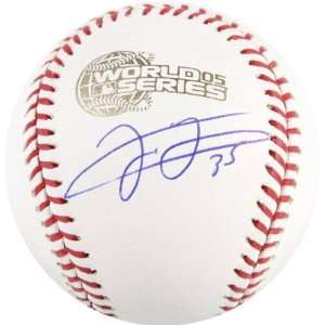  Frank Thomas Autographed Baseball  Details: 2005 World 