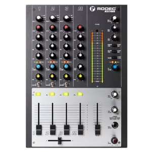    Rodec MX 1400 4 channel pro audio DJ mixer: Musical Instruments